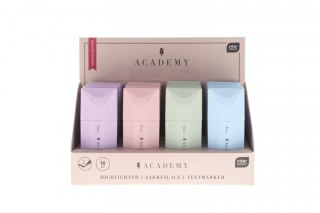 Zakreślacz ACADEMY 4 sztuki wkład mix 1,0-3,0mm Interdruk