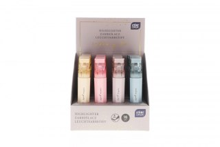 Zakreślacz Satin Gold 16 szt wkład mix Interdruk