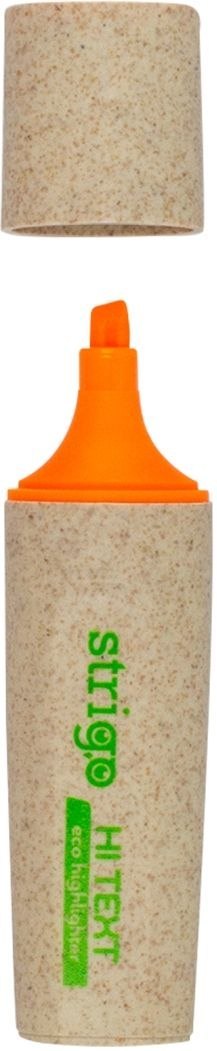 Zakreślacz NEON ekologiczna obudoswa wkład pomarańczowy Strigo (5902315573291)