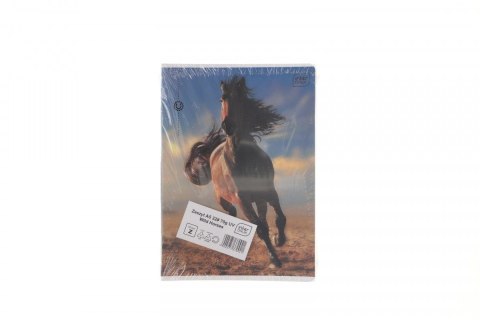 Zeszyt WILD HORSES A5 32k. 70g krata Interdruk
