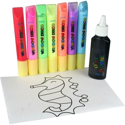 Farba do malowania na szkle 10,5ml 7 kolor. Titanum (4037)