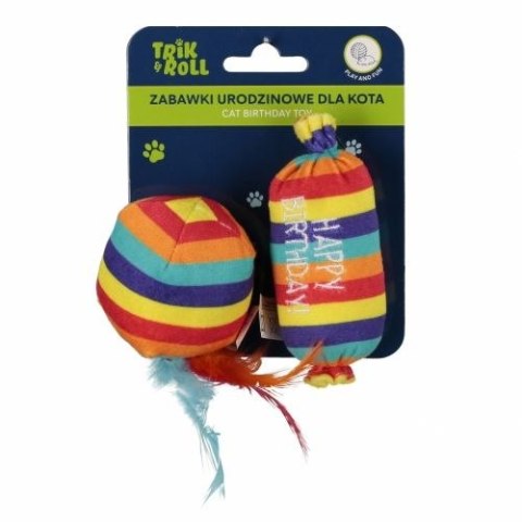 Gadżet zabawki 2szt dla kota Trik Roll (560725)