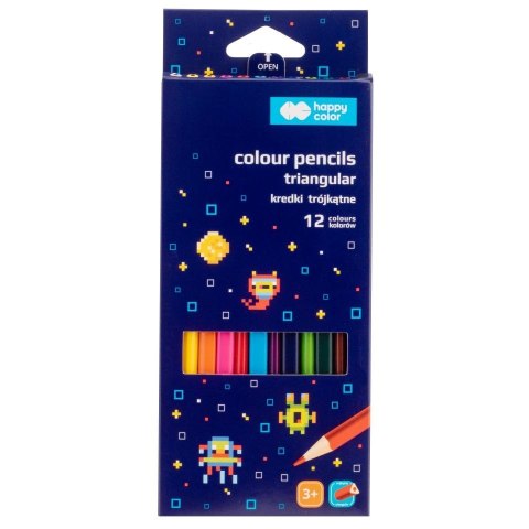 Kredki ołówkowe Happy Color (HA 2313 13PP K12)