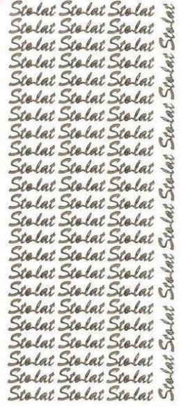 Naklejka (nalepka) Sto lat złote Farro (009)