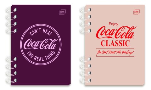 Notes (notatnik) COCA COLA HYBRID 80k. krata [mm:] 90x140 Interdruk