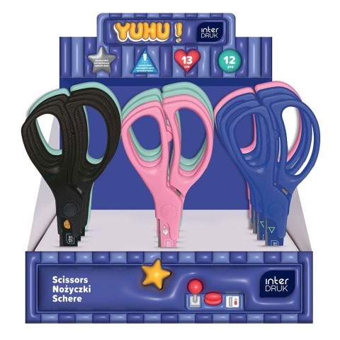 Nożyczki YUHU 13cm Interdruk
