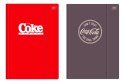 Teczka kartonowa na gumkę COCA COLA HYBRID A4 mix Interdruk