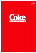 Teczka kartonowa na gumkę COCA COLA HYBRID A4 mix Interdruk