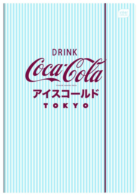 Teczka kartonowa na gumkę COCA COLA SOFT TOUCH A4 mix Interdruk