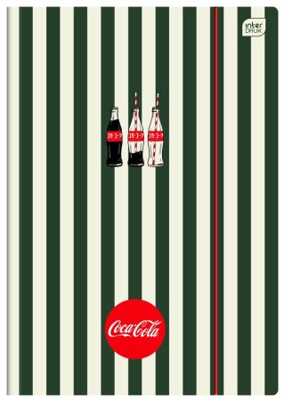 Teczka kartonowa na gumkę COCA COLA SOFT TOUCH A4 mix Interdruk