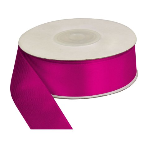 Wstążka Craft-Fun Series satynowa 25x25 [mm x m] fuksja Titanum (25/25/27)