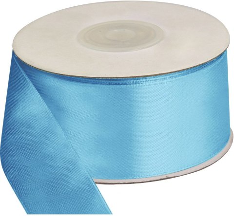 Wstążka Craft-Fun Series satynowa 38x25 [mm x m] błękitny Titanum (38/25/187)