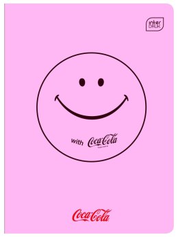 Zeszyt HYBRID COCA COLA A5 60k. 70g krata Interdruk