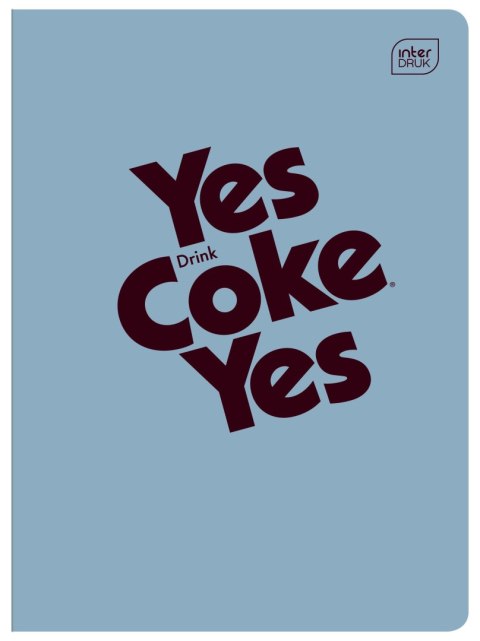 Zeszyt HYBRID COCA COLA A5 60k. 70g linia Interdruk