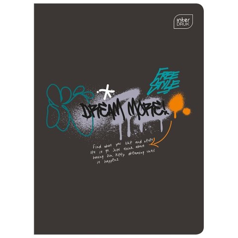 Zeszyt URBAN A5 32k. 70g linia kolor Interdruk