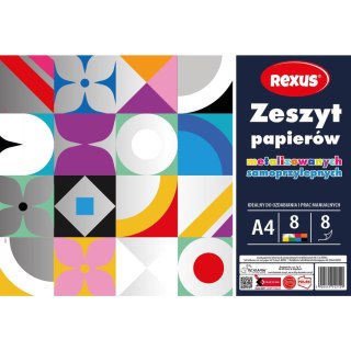 Zeszyt papierów kolorowych metalizowanych A4 Beniamin (2129)