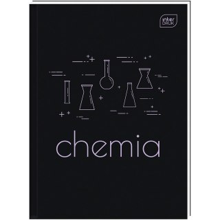 Brulion A5 CHEMIA 80k. 70g krata Interdruk