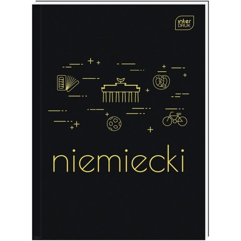 Brulion NIEMIECKI A5 80k. 70g krata Interdruk