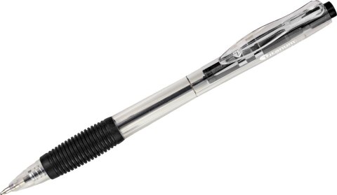 Długopis olejowy automatyczny wkład czarny 0,7mm Titanum (BPGBLACK ECONOMY)