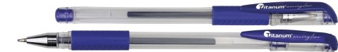 Długopis żelowy wkład niebieski 0,5mm Titanum (GPGBLUE ECONOMY)