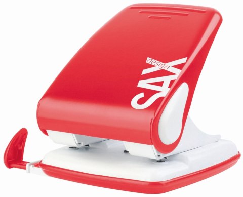 Dziurkacz Design 518 Paperbox niebieski 40k (ISAXD518-01) Sax