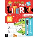 Książka dla dzieci Piszę i zmazuję. Uczę się pisać literki z pisakiem Aksjomat