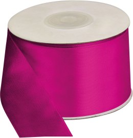 Wstążka Craft-Fun Series satynowa 50x25 [mm x m] fuksja Titanum (50/25/27)