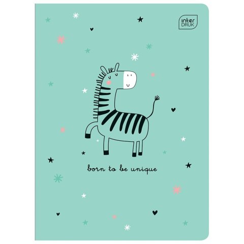 Zeszyt A5 16k. 70g krata Interdruk