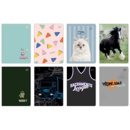 Zeszyt A5 32k. 70g trzy linie Interdruk