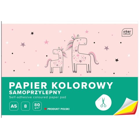 Zeszyt A5 8k. 80g KRATKA Interdruk