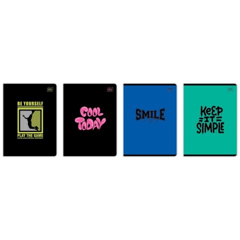 Zeszyt FLUO A5 60k. 70g krata Interdruk