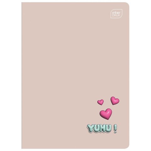 Zeszyt GIRLS A5 32k. 70g linia kolor Interdruk