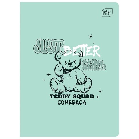 Zeszyt GIRLS mix A5 60k. 70g krata Interdruk