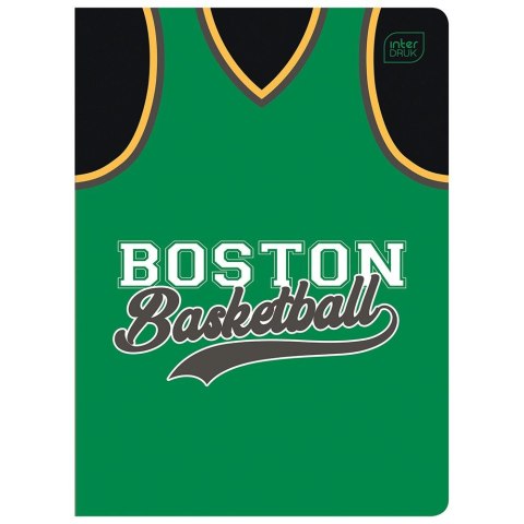 Zeszyt SPORT A5 32k. 70g linia kolor Interdruk