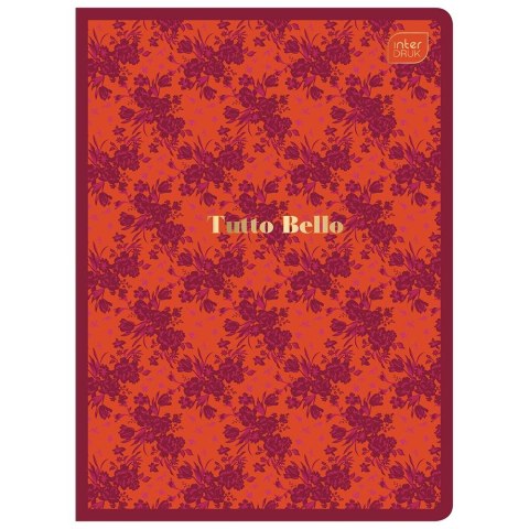 Zeszyt TUTTO BELLO A5 60k. 70g linia Interdruk