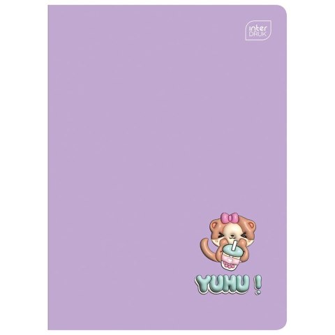 Zeszyt A5 YUHU KOL3= 32k. 70g linia kolor Interdruk