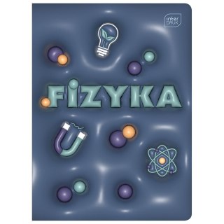 Zeszyt tematyczny A5 HYBRID FIZYKA 60k. 70g krata Interdruk (+pigułka wiedzy)