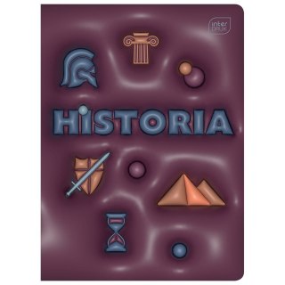 Zeszyt tematyczny A5 HYBRID HISTORIA 60k. 70g krata Interdruk (+pigułka wiedzy)