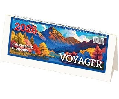 Kalendarz biurkowy PODSTAWA BIAŁA 310mm x 126mm Telegraph