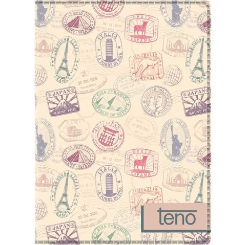 Kalendarz książkowy (terminarz) TENO IMPRESS notesowy 145mm x 194mm Telegraph (N1)