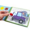 Kolorowanka Pojazdy MAGICZNA WIELORAZOWA KOLOROWANKA WODNA Derform (MWKWOKA)