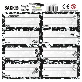 Naklejka na zeszyt Backup 7 Derform (NNZB7A57)