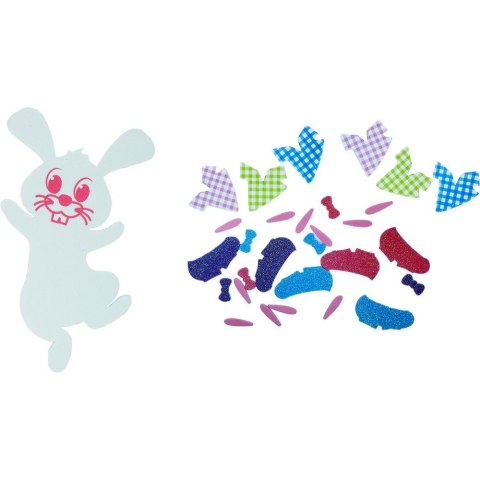 Ozdoba piankowa Craft-Fun Series Króliczki do ubrania 6 szt Titanum (E13)