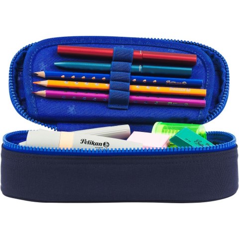 Piórnik Funky granatowy Oxford (400196562)
