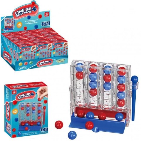 Gra logiczna UŁÓŻ 4 KULKI W LINII LINE UP Trifox (A-1876)