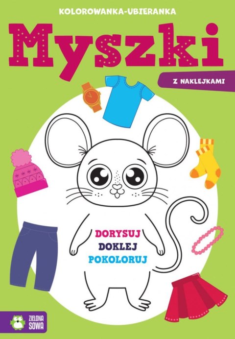 Książeczka edukacyjna Myszki Zielona Sowa