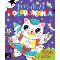 Książka dla dzieci Brokatowa kolorowanka. Pieski i kotki. Aksjomat