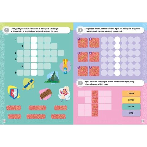 Książka dla dzieci Krzyżówki ortograficzne. Aksjomat