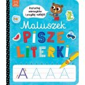 Książka dla dzieci Maluszek pisze literki. Posłuchaj wierszyków i przyklej naklejki