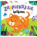 Książka dla dzieci Zaopiekuj się kotkiem